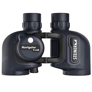 steiner navigator 7x50 open hinge binocular with compass
