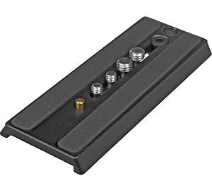 Manfrotto 357PLV Rapid Connect Sliding Plate w/ Two 1/4-20 & 3/8" Fixing Screws