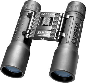 Barska Lucid View 20x32 Compact Binoculars - Black