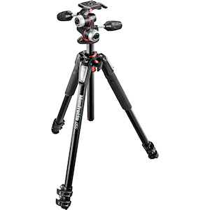 Manfrotto MK055XPRO3-3W Aluminum Tripod Kit - 3 Section with 3-Way Head