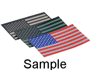 US Night Vision IR GloTape US Flag Reverse (12 pieces)