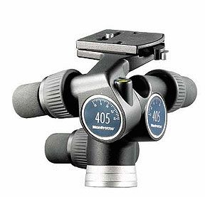 Manfrotto 405 Pro Digital Geared Head w/RC4 Rapid Connect Plate (410PL)