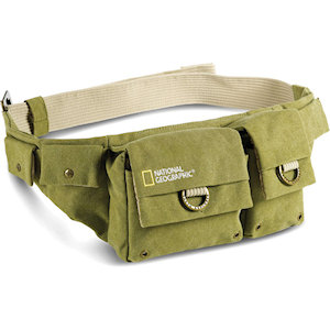 National Geographic Earth Explorer Small Green Waist Pack