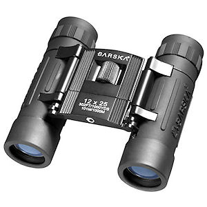 Barska Lucid View 12x25 Black Compact Blue Lens