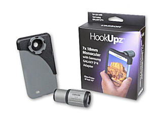 Carson Optical HookUpz Galaxy S4 Adapter with 7x18 Monocular