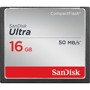 SanDisk Ultra 16 GB CompactFlash (CF) Card