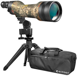 Barska Spotter-Pro 80 Camo 22-66x80 WP Straight Spotting Scope Kit