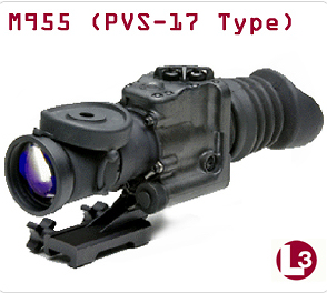 US Night Vision L-3 EOS M955 (AN/PVS-17A/B) Night Vision Monocular/Weapon Sight