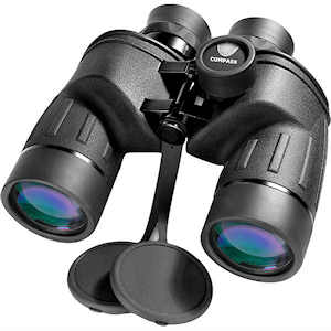 barska battalion 7x50 wp binoculars withinternal rangefinder and compass metal body