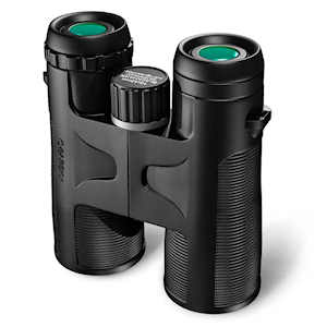 BARSKA 10x42 Waterproof Blackhawk Binoculars w/ Green Lens AB11842