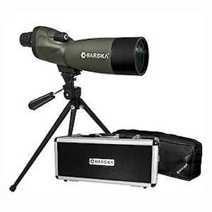 barska blackhawk 20 60x60 wp straight spotting scope kit