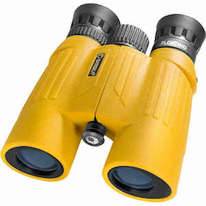 barska floatmaster 10x30 wp binoculars yellow
