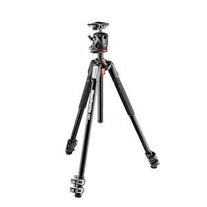 manfrotto mk190xpro3 bhq2 aluminum 3 section tripod kit with ball head
