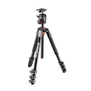 manfrotto mk190xpro4 bhq2 aluminum 4 section tripod kit with ball head