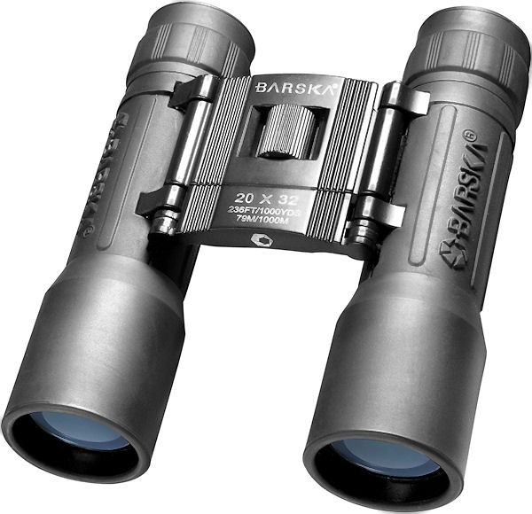 Barska Lucid View 20x32 Compact Binoculars Black Optics4birding