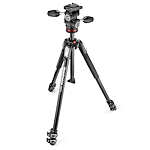 Manfrotto MK190X Aluminum 3 Section Kit 3w Head