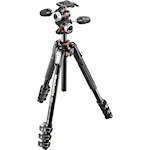 Manfrotto MK190XPRO4-3W Aluminum Tripod 4 Section with 3-Way Head