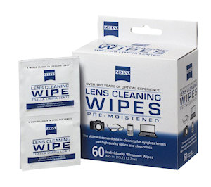 60ct. Lens Wipes